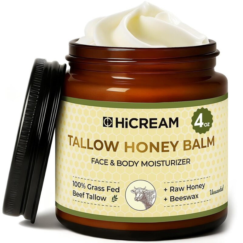 Beef Tallow and Honey Balm