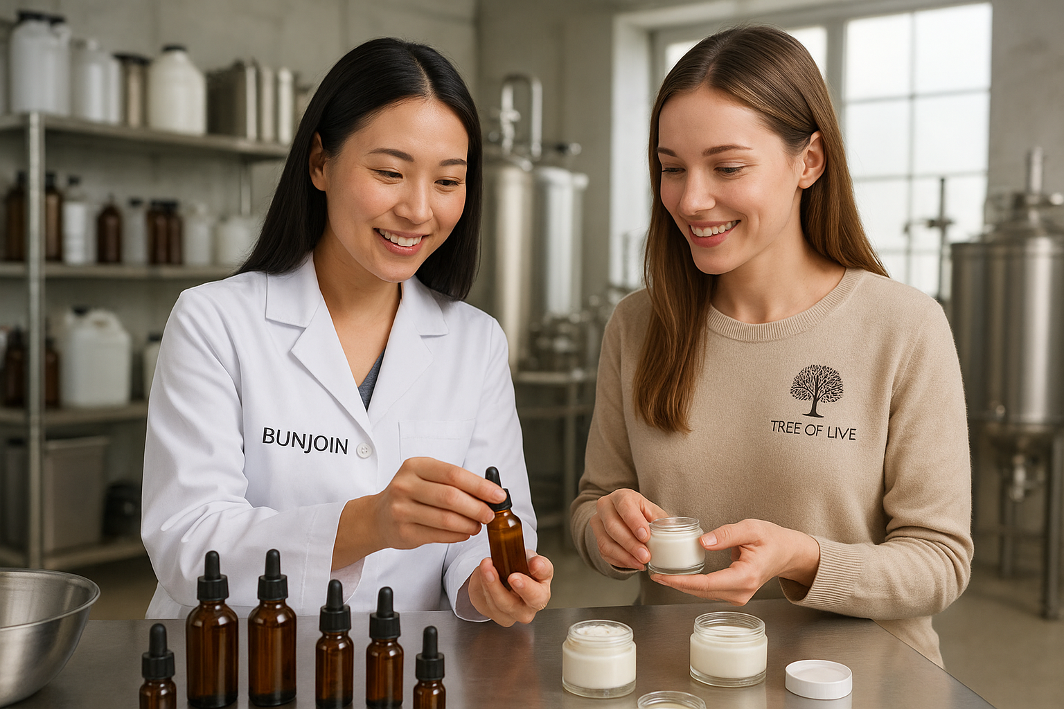 Tree of Life Vitamin C Serum and BUNJOUN supplier