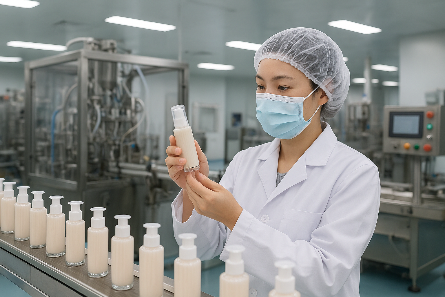 GMP cosmetic factory