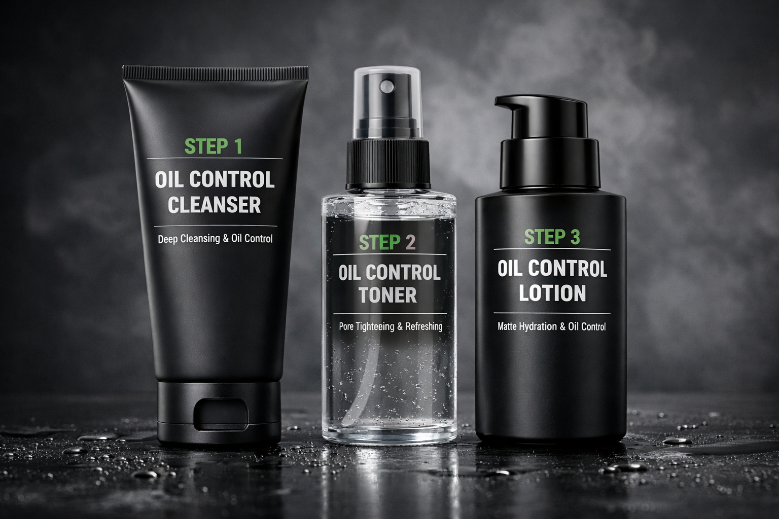 oily skin routine for men