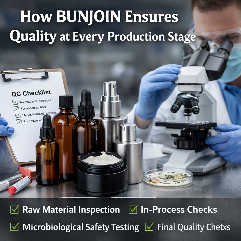How BUNJOIN Ensures Quality at Every Production Stage